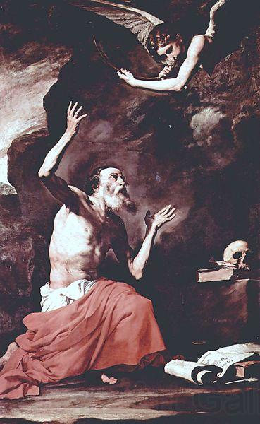 Jose de Ribera San Girolamo e lAngelo del Giudizio